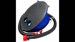 Review:  Intex Bellows Foot Pump, 11.5