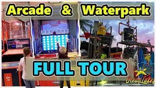 Exploring The Water Park at Ocean Lakes Family Campground? - Full Tour of Arcade and Waterpark