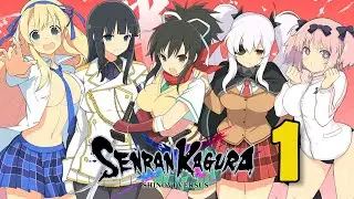 Senran Kagura Shinovi Versus [PC Walkthrough] - Part 1 (Hanzo Chapter 1)