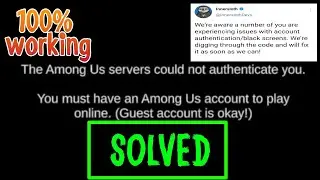 The among us server could not authenticate you - AMONG US AIRSHIP [SOLVED]✅✅