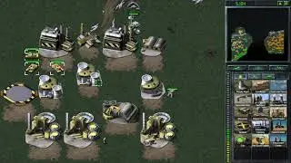 C&C Tiberian Dawn Remastered skirmish match with AI and mods