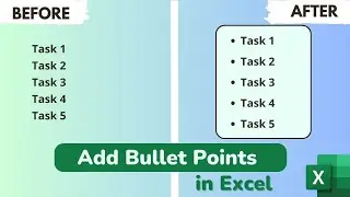 The Ultimate Excel Bullet Points Guide (2024)