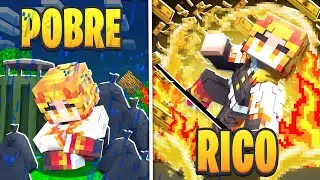 RICO VS POBRE DE UM DEMON SLAYER NO MINECRAFT *kimetsu no yaiba*