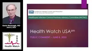 The Need for Effective Policy to Prevent Airborne Spread of Pathogens -June 8, 2023 CDC HICPAC