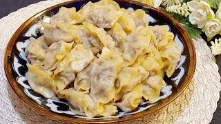 САХАРЛИК ЁКИ ИФТОРЛИКГА ТАЙЁРЛАНГ! Осон, мазали КИЙМА ва Сабзавотли АНТИКА МАНТИ! Сочные МАНТЫ