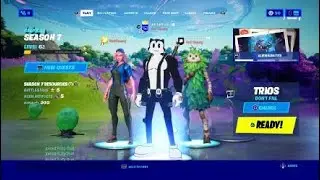 Fortnite trio win with bro and lauren