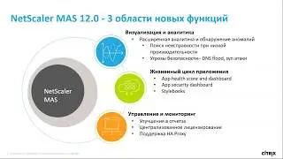 Аналитика и Безопасность - ключевые функции NetScaler MAS