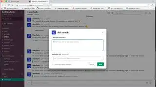 Standuply  Ask coach command