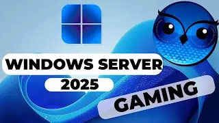 Turn Windows Server 2025 into a Gaming and Work Beast 🔥 Faster than Windows 11!