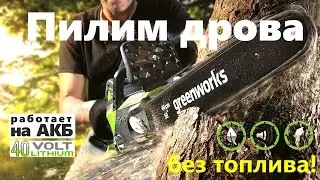 Пила цепная на АКБ