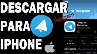 Instalar TELEGRAM en IPhone (Telegram para IPhone)