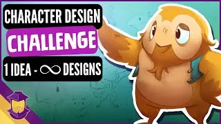 Character Design Challenge || Inspire Multiple Designs from One Idea!