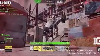 IGL 3 March 2020 Call of Duty Mobile: Free For All