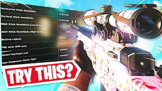 THESE SETTINGS will make you SNIPER BETTER in Black Ops Cold War.. (Sensitivity/Deadzone)
