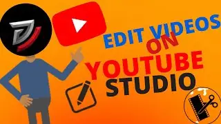 How to edit videos on youtube studio|Creator Studio |App/Website