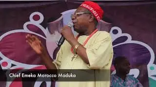 Emeka Morocco Maduka's Live Performance At Oji Ofor Festival