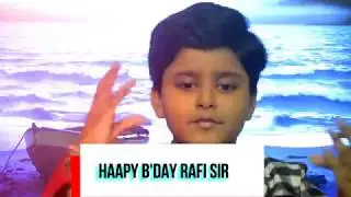Saergamapa Little Champ JAYAS KUMAR Cover MD. RAFI Song PUKARAT CHALA HUN