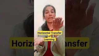 Horizontal Transfer of Learning #ugcnet #ugcnetpaper1 #ugcneteducation #teachingaptitude #teaching