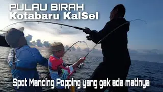 MANCING POPPING. SAMBARAN GANAS GT DI PAGI HARI