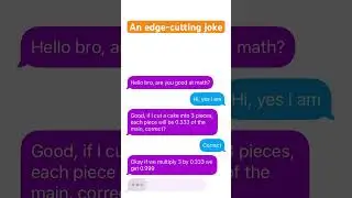 An edge-cutting joke.