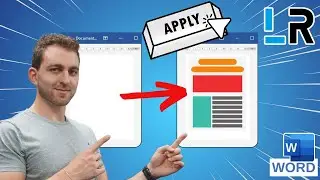 Apply TEMPLATE to existing document in Word ✅ 1 MINUTE