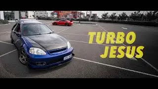 Crazy Fast B18 Turbo Honda Civic. Garrett GT3076r Type R