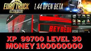 EURO TRUCK SIMULATOR 2  1.44  MONEY AND XP