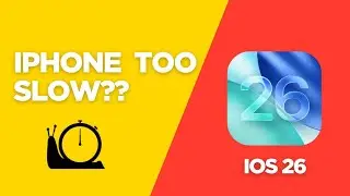 Why is My iPhone running Slow after Installing iOS 26?
