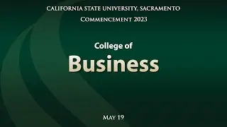 Commencement 2023: College of Business
