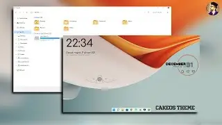 2022 First Windows 11 Theme By Windows Themes 001 | windows 11 theme 2022 | 2022 best rainmeter skin
