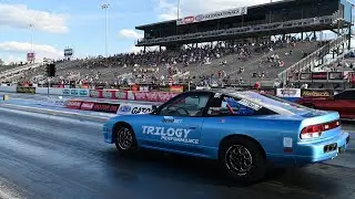 Nissan 240sx Ka24 Boosted Runs Low 9s Fl2k. Gainesville Raceway