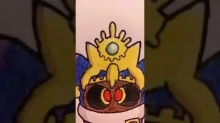 Magolor... but upgraded 👑 #shorts #art #kirby