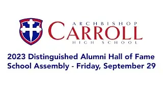 2023 Distinguished Alumni Hall of Fame: Friday Assembly