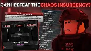 Can I Defeat a MASSIVE Chaos Insurgency Raid in SCP:RP?