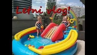 Dzień gorącego lata -  zabawa w basenie