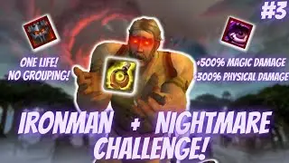 THIS BUG BREAKS THE IRONMAN NIGHTMARE CHALLENGE! | HARDCORE WORLD OF WARCRAFT | Project Ascension S8