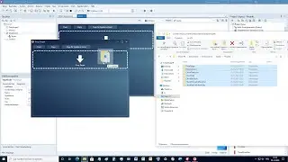 Tutorial: Drop Target in FireMonkey (Delphi DX 10.4.1 Sydney) on Windows
