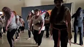 Woman from the audience films me dancing but doesn't realize there's a *CREEPY* surprise at the end!