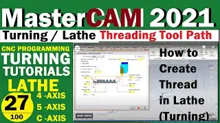 Facing in mastercam 2021 turning