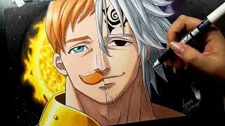 Speed Drawing - Escanor | Estarossa [NANATSU NO TAIZAI]