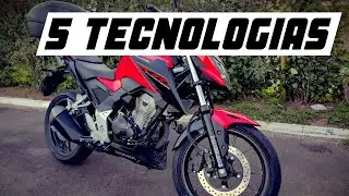 5 TECNOLOGIAS embarcadas na CB300F 2023