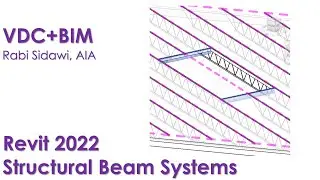 Revit 2022 Structural Beam Systems 4K