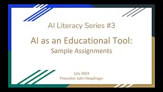 AI Literacy Series #3