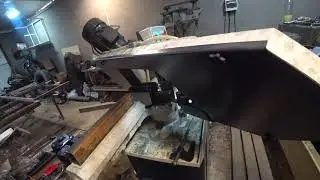Строю вездеход Каракат. Сборка поворотного механизма.