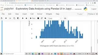 One line of Code to Explore your Data in Jupyter Notebook (Pandas UI )