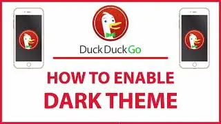 How To Enable Dark Theme On The DuckDuckGo App | iPhone / iPad | *2024