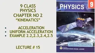 9 class Physics//Chapter 2//Kinematics//Acceleration//Uniform Acceleration//Examples 2.2 to 2.5