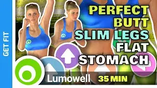 Flat Stomach, Slim Legs And Perfect Butt