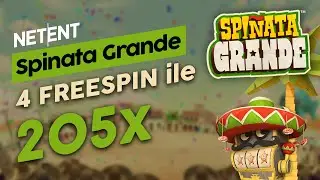 4 Freespin İle 205X │ Spinata Grande by Netent