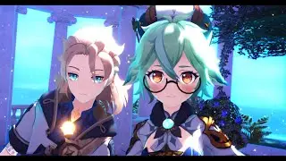 [Genshin Impact MMD] Maroon 5 - Sugar